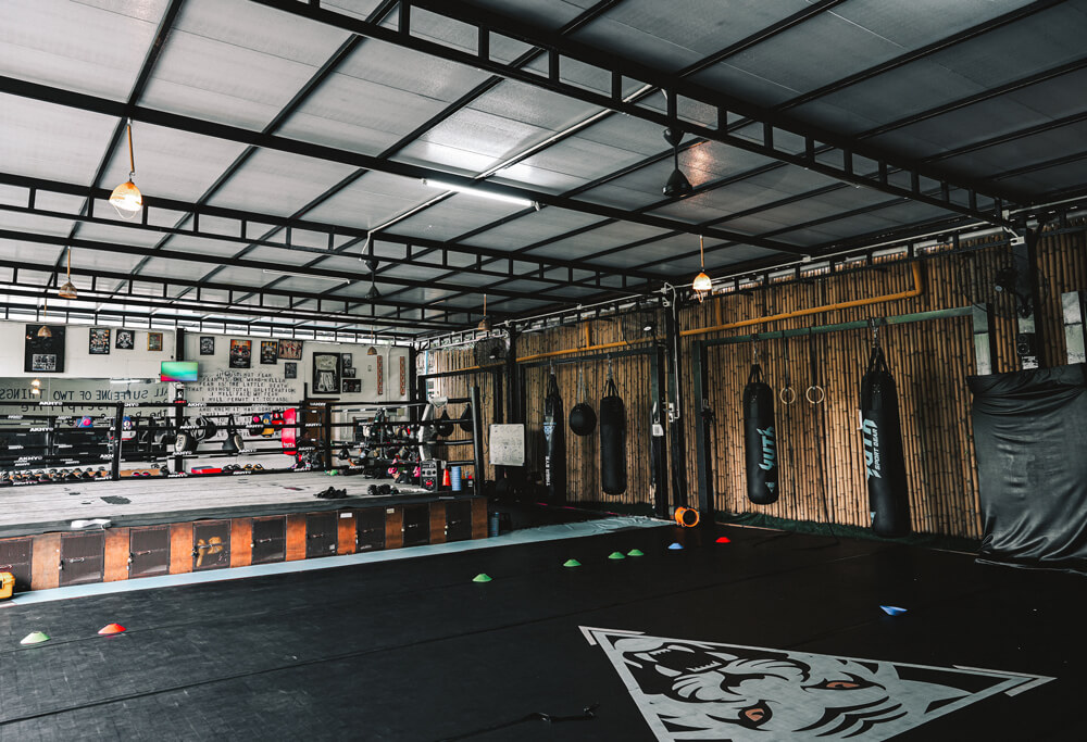 Inside the Tiger Eye MMA gym in Bangkok